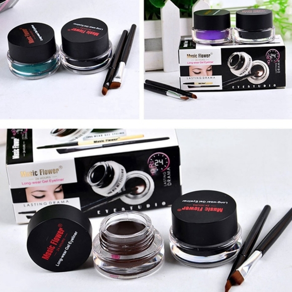 Music Flower BLUE Gel Eyeliner - Picture 4 of 6